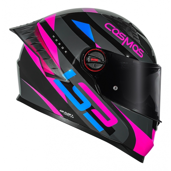 Capacete Moto LS2 FF358 Pro Classsic Modok Esportivo C/ Spoiler Masculino Feminino Lançamento