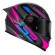 Capacete Moto LS2 FF358 Pro Classsic Modok Esportivo C/ Spoiler Masculino Feminino Lançamento