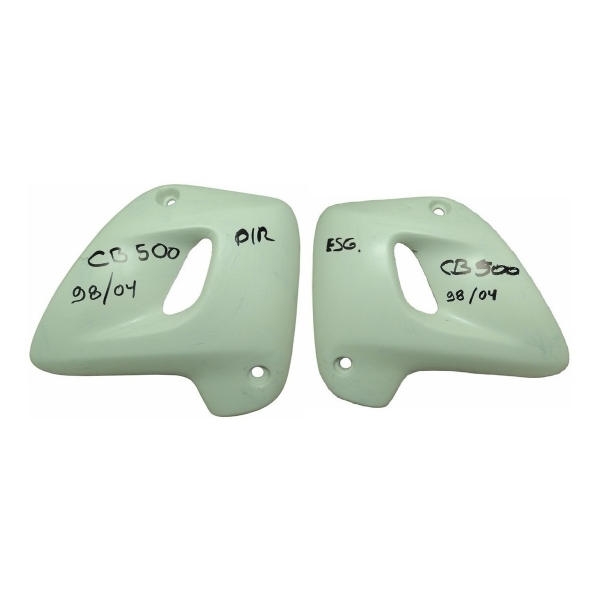 Par De Aba Aleta Lateral Tanque Moto Cb500 Cb 500 98/04 Carenagem Modelo Original S/ Pintura