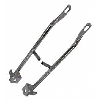 Alça Traseira Lateral Moto Honda Cb 400 Cb400 1981 1982 1983 1984 1985 1986 1987 Cromada Pro Tork
