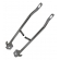 Alça Traseira Lateral Moto Honda Cb 400 Cb400 1981 1982 1983 1984 1985 1986 1987 Cromada Pro Tork
