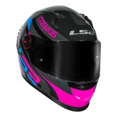 Capacete Moto LS2 FF358 Pro Classsic Modok Esportivo C/ Spoiler Masculino Feminino Lançamento