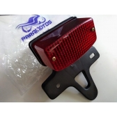 Suporte Placa Moto Xls 125 Duty Xl 250 Xlx 250 Completo C/ Lanterna Freio