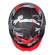 Capacete Moto Fechado Norisk Rock Tactical Militar Camuflado Vermelho C/ Óculos + Viseira Extra