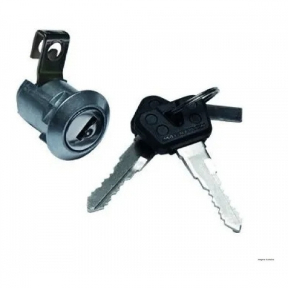 Trava Tranca Fechadura Banco Moto Fazer 250 Yamaha Ys 250 Até 2017 C/ Chave Modelo Original Zouil