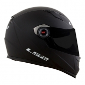 Capacete Moto Fechado Ls2 Ff358 Classic Monocolor Preto Fosco Esportivo Masculino Feminino