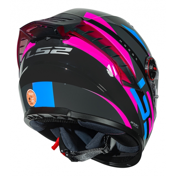 Capacete Moto LS2 FF358 Pro Classsic Modok Esportivo C/ Spoiler Masculino Feminino Lançamento