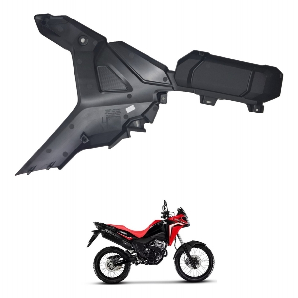 Carenagem Tampa Lateral Esquerda Inferior Moto Sahara 300 2024 25 26 2027 Original Honda 83601K3HB00