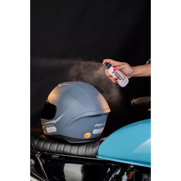 Kit Limpeza Para Capacetes Viseira C/ Anti Odor - Peels Guardian 3x1