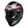 Capacete Moto Norisk Strada 2 Evoque Prata Preto C/ Aerofólio e Óculos Interno Masculino Feminino