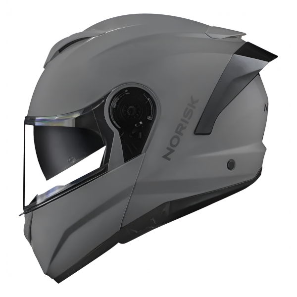 Capacete Moto Robocop Articulado Norisk Force 2 Nardo Grey Escamoteável C/ Óculos E Selo Inmetro
