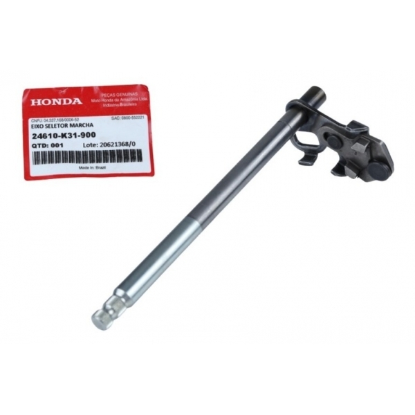 Eixo Seletor Pedal Cambio Marcha Moto Cb 250 f Twister 15/22 Crf 250f 2019/Ed Original Honda