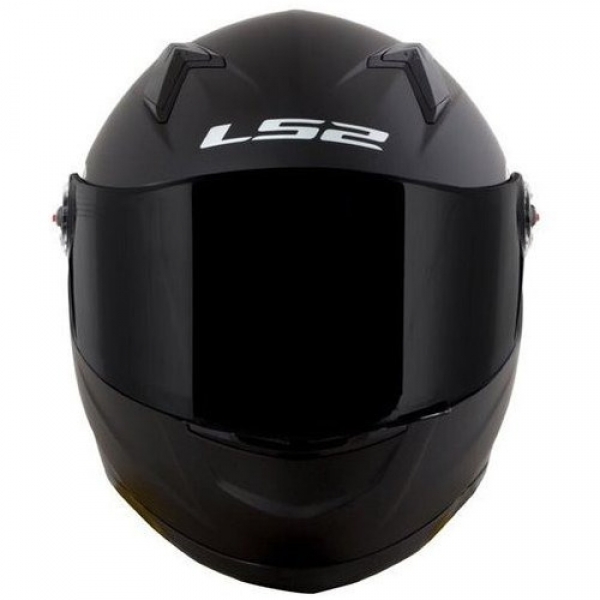Capacete Moto Fechado Ls2 Ff358 Classic Monocolor Preto Fosco Esportivo Masculino Feminino