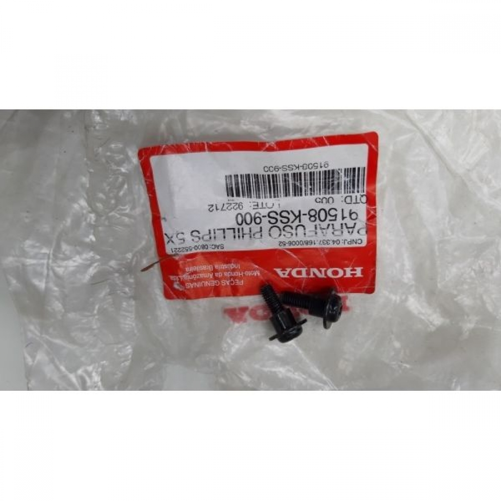 Par De Parafusos Tampa Central Do Painel Nxr Bros 160 Original Honda