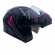 Capacete Feminino Moto Robocop Articulado Peels Urban U-Rb2 Dynamic Escamoteável C/ Óculos Interno