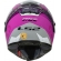 Capacete Moto LS2 FF358 Pro Classsic Striker Rosa Esportivo C/ Spoiler Masculino Feminino Lançamento