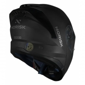 Capacete Moto Robocop Escamoteável Norisk Force 2 Preto Fosco Articulado C/ Óculos E Selo Inmetro