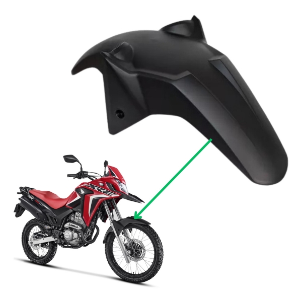 Paralama Dianteiro Inferior Moto Xre 300 2019 2020 2021 2022 2023 Sahara 300 2024 2025 Mod Original