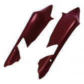 Rabeta Tampa Lateral Moto Xre 300 Vermelha Vinho 2011 Carenagem Mod Original Vermelho Metálico