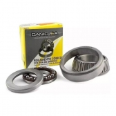 Caixa Direção Moto Xtz 150 Crosser Xtz 125 Completa Rolamento Cônico + Colar de Esferas Danidrea