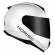 Capacete Norisk Razor Limited Edition Branco Brilho C/ Aerofólio + Viseira Fumê Masculino Feminino