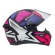 Capacete Moto Feminino Esportivo Peels Spike 1St Ls Star 2 Preto Rosa C/ Selo Inmetro - Brilho