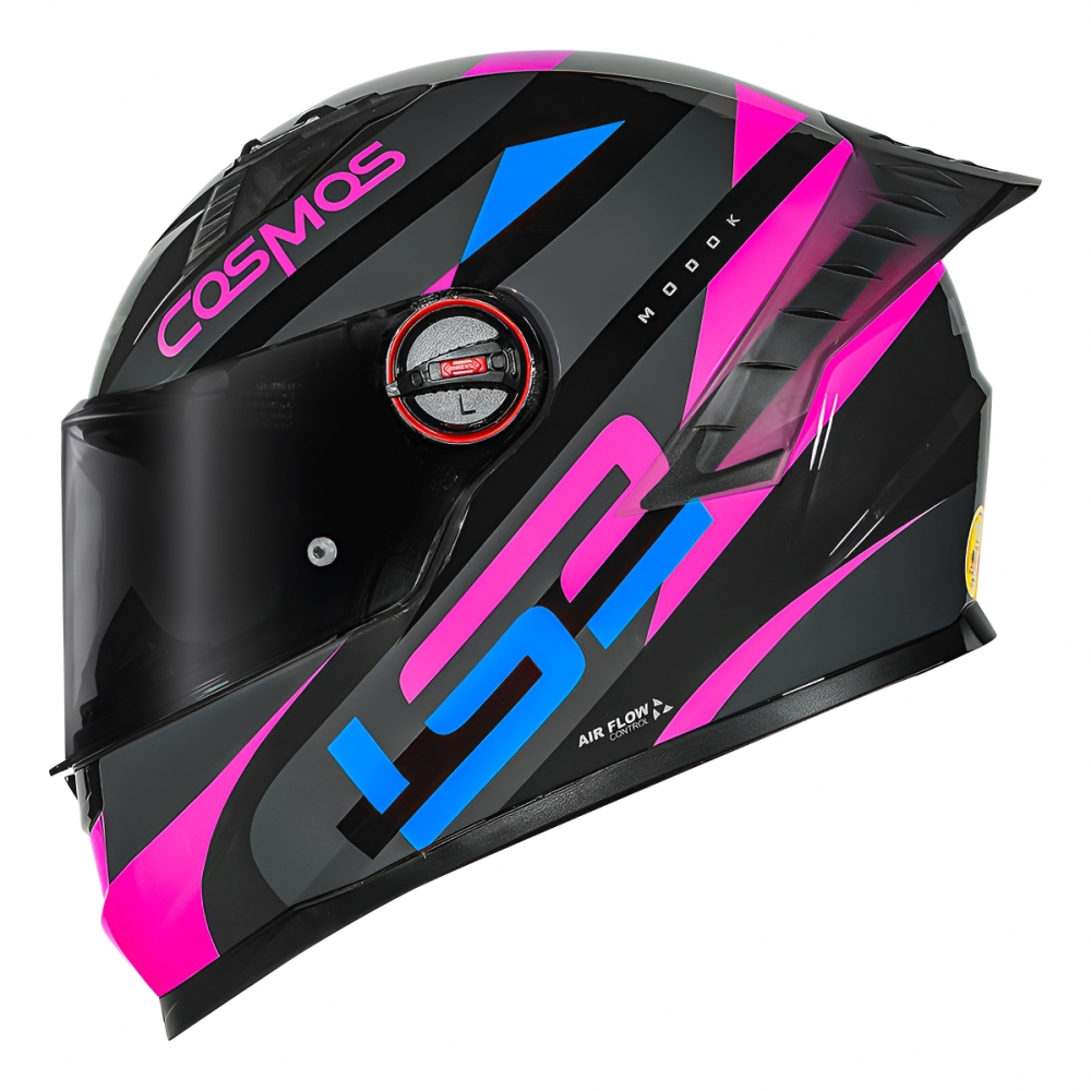 Capacete Moto LS2 FF358 Pro Classsic Modok Esportivo C/ Spoiler Masculino Feminino Lançamento