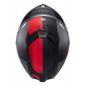 Capacete Moto Texx Kaiman Track Vermelho Preto Cinza C/ Óculos Sol Interno E Narigueira Lançamento