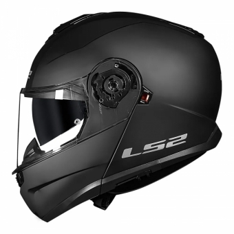Capacete Moto Robocop Articulado LS2 FF908 Strobe 2 Monocolor Escamoteável C/ Óculos