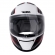 Capacete Moto Taurus San Marino Th7 Trama Modelo Novo Masculino Feminino C/ Selo Inmetro - Branco
