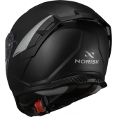 Capacete Moto Esportivo Fechado Norisk Strada 2 Monocolor Preto Fosco C/ Óculos Interno Lançamento