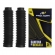 Sanfona Protetor Bengala Preta Moto Xre 190 Xtz 125 Dt 200 Bros 150 160  Nx 150 Nx 200 20 Dentes