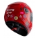Capacete Moto Infantil Criança Fly Young Live Azul Preto Vermelho C/ Selo Inmetro Masculino Feminino - Vermelho