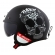 Capacete Aberto Ls2 Of599 Spitfire Inky Custom Vintage Retro Harley C/ Óculos Masculino Feminino