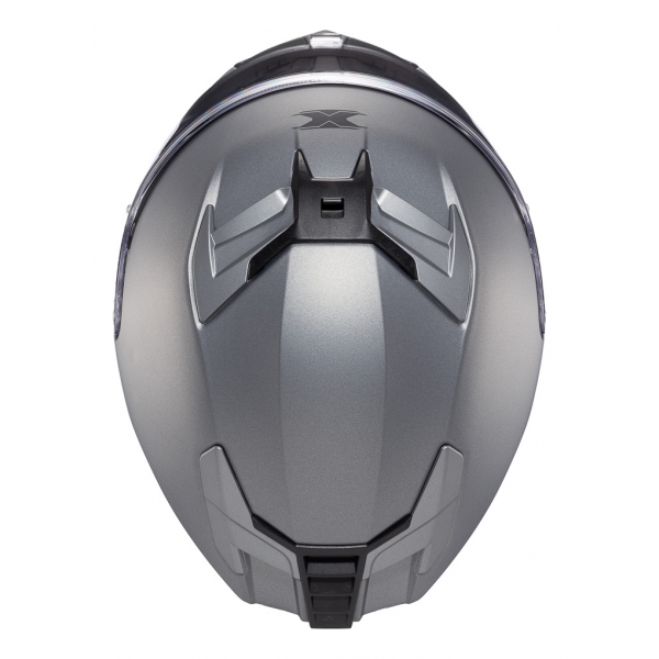 Capacete Moto Texx Kaiman Solid Fosco C/ Óculos Sol Interno E Narigueira Lançamento - Cinza Fosco