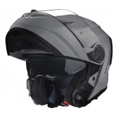 Capacete Moto Robocop Articulado Norisk Force 2 Nardo Grey Escamoteável C/ Óculos E Selo Inmetro