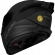 Capacete Moto Norisk Razor Black Edition Monocolor Preto Fosco C/ Viseira Fumê Masculino Feminino