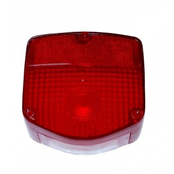 Lente Da Lanterna Freio Traseira Moto Cb 400 Cb400 Antiga Modelo Original Vermelha