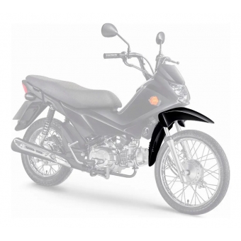 Paralama Dianteiro Moto Pop 110 110I 2016 2017 2018 2019 2020 2021 2022 Vermelho Preto Branco Tork