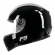 Capacete Moto Fechado Fly F9 Hg Classic Masculino Feminino Preto C/ Selo Inmetro - Preto Brilho
