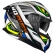 Capacete Moto Norisk Strada 2 Xdron Reptel C/ Aerofólio e Óculos Sol Interno Masculino Feminino