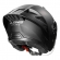 Capacete Moto Aberto Ls2 Of616 S Airflow II Black Preto Fosco C/ Aerofólio Masculino Feminino