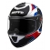 Capacete Moto Fechado Bieffe b12 B-12 Evolve Bmw Branco Azul Vermelho Esportivo C/ Aerofólio Lançamento