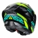 Capacete Moto Aberto Ls2 Of616 S Airflow II Draze Preto Amarelo C/ Spoiler Masculino Feminino