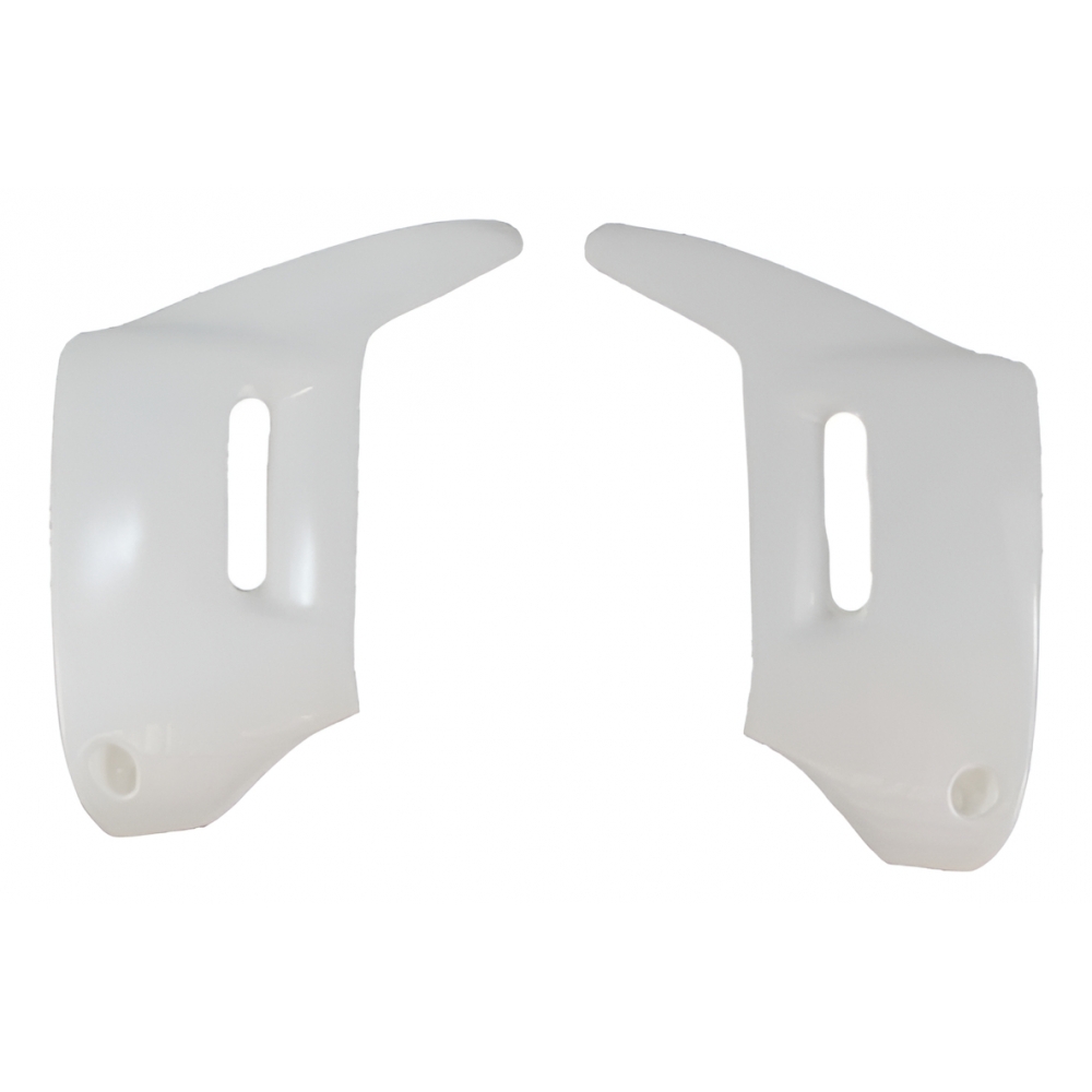 Par De Carenagem Aba Lateral Tanque Moto Xr 200 Xr200 Branca Modelo Original