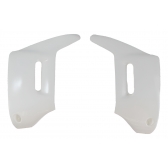 Par De Carenagem Aba Lateral Tanque Moto Xr 200 Xr200 Branca Modelo Original