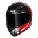 Capacete Moto LS2 FF810 Vigo Shift Jeans Preto Titanium Vermelho C/ Spoiler Masculino Feminino Lançamento