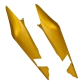 Rabeta Carenagem Tampa Lateral Moto Xre 300 Amarelo Dourado 2010 2011 Mod Original Amarelo Metálico