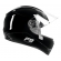 Capacete Moto Fechado Fly F9 Hg Classic Masculino Feminino Preto C/ Selo Inmetro - Preto Brilho
