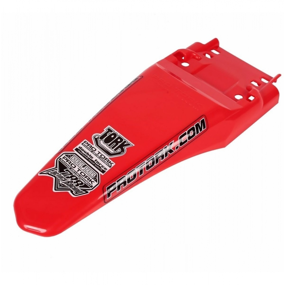 Paralama Traseiro Universal Mx2 Motocross Trilha Off Road Pro Tork - Vermelho